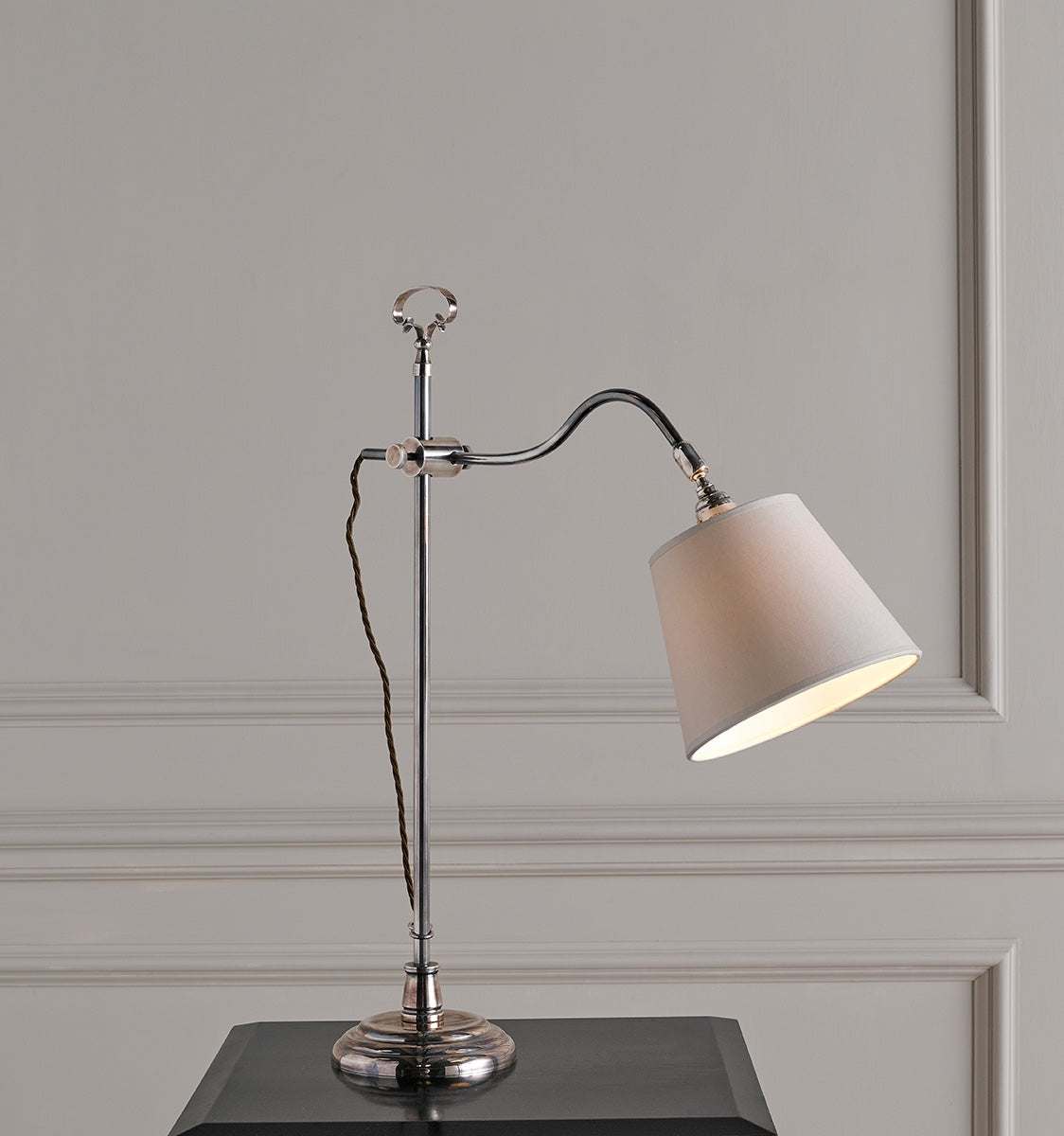 Desk Lamp - Antique Silver