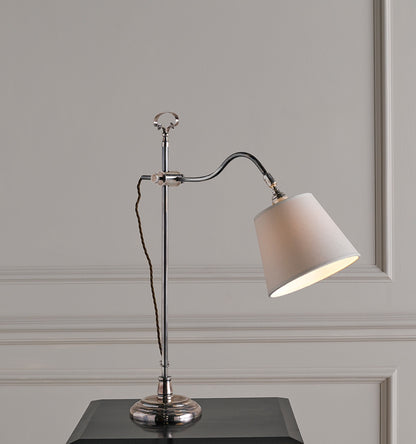 Desk Lamp - Antique Silver