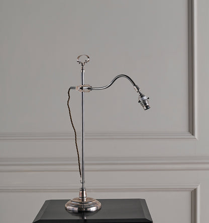 Desk Lamp - Antique Silver