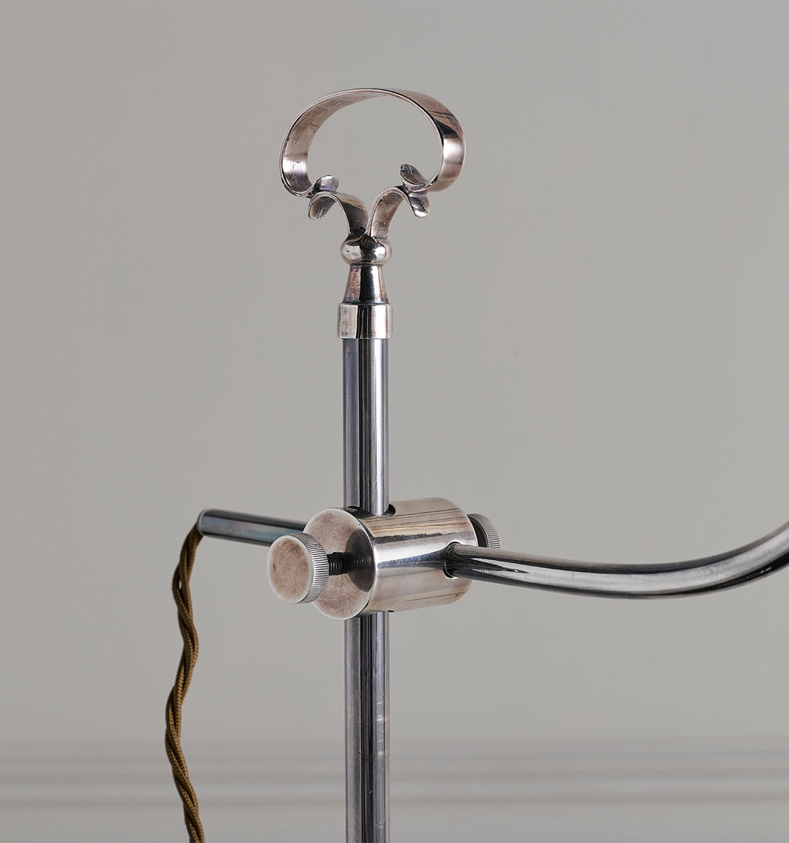 Desk Lamp - Antique Silver