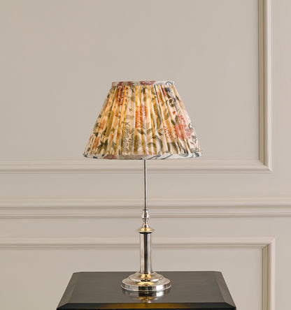 Dorchester Lamp with Shade - Antique Silver