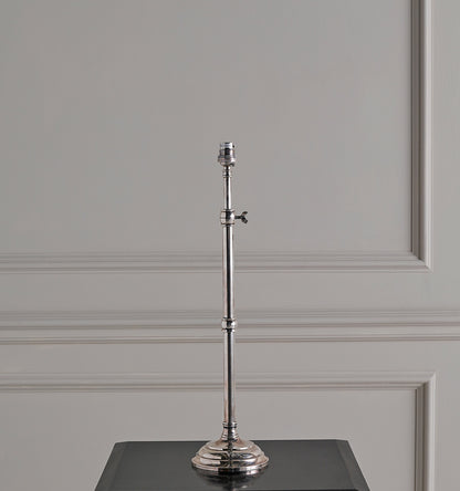 Kingston Bedside Lamp Silvered