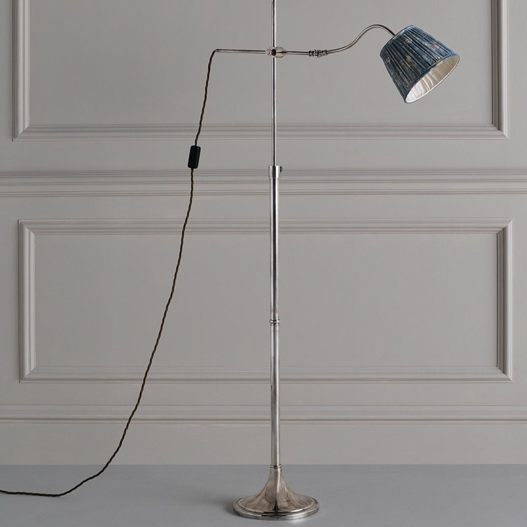 Reading Lamp Silvered
