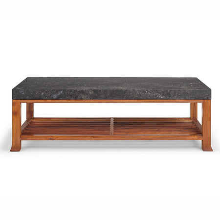 Calligraphy Coffee Table - Stone Top