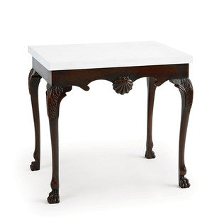 Mandeville Table - Calcutta Gold Marble Top