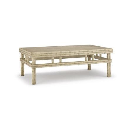 Indochine Coffee Table - Antiqued Chinese Red Lacquer