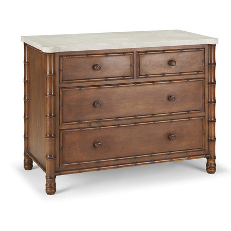 Faux Bamboo Chest of Drawers