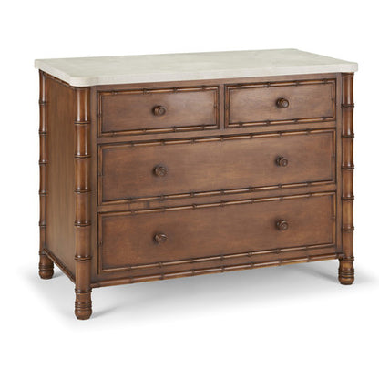 Faux Bamboo Chest of Drawers