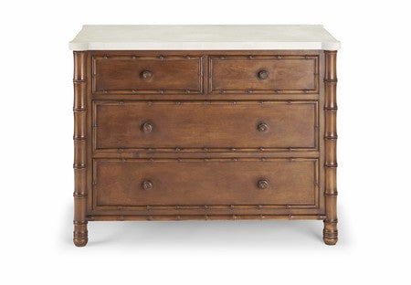 Faux Bamboo Chest of Drawers
