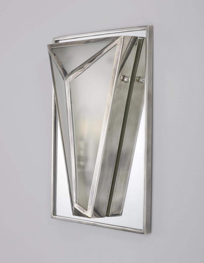 Delta Wall Light with Mirror Backplate