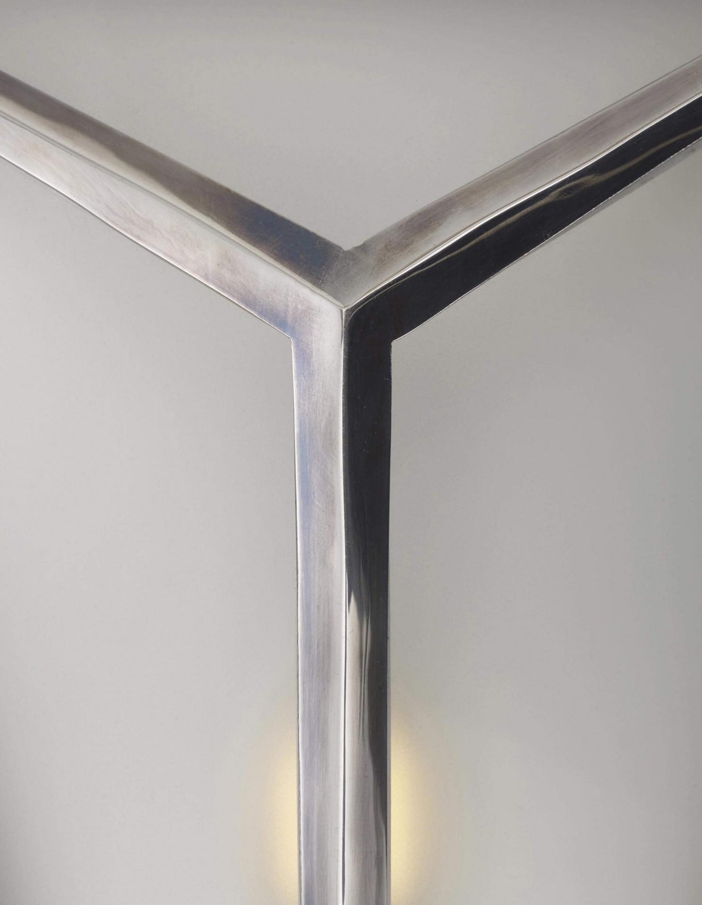 Delta Wall Light with Mirror Backplate