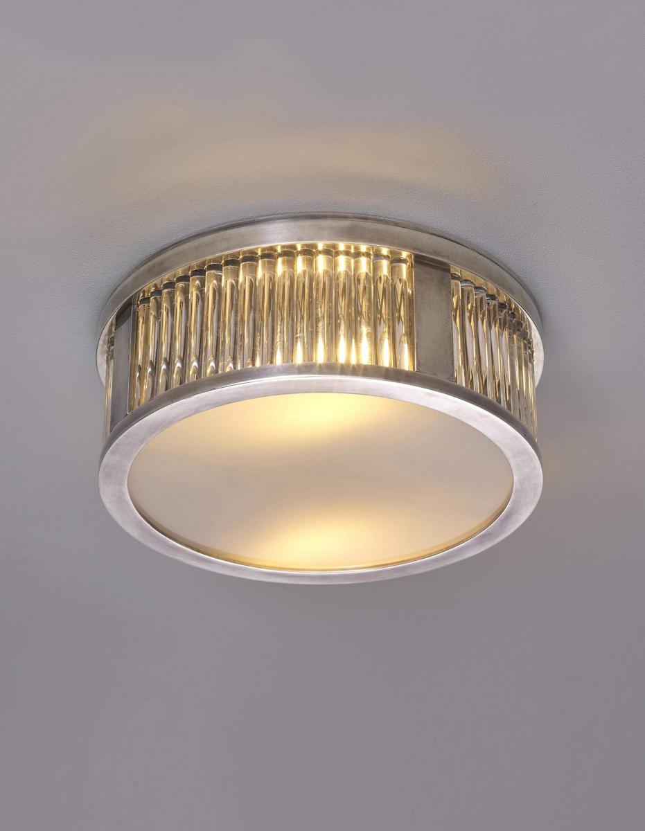 Round Odeon Flush Mounted