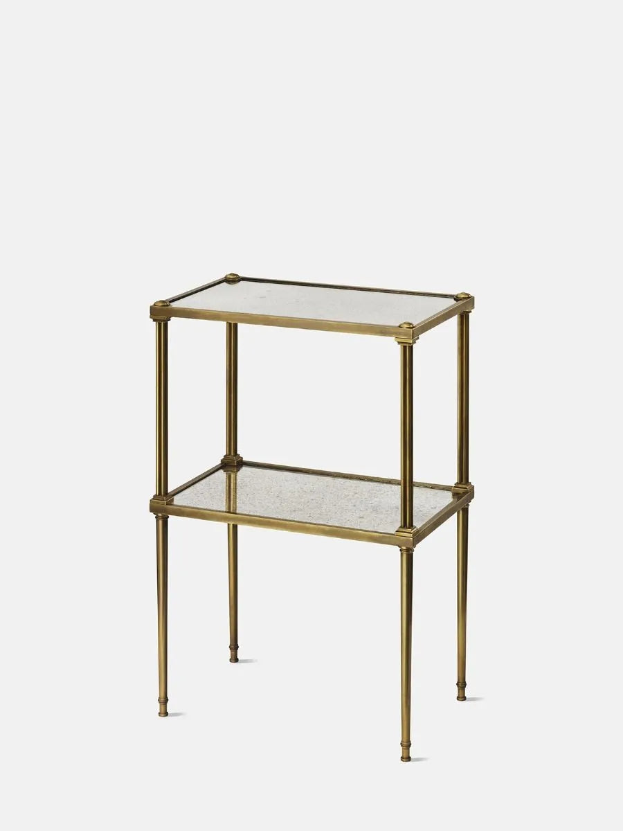 Carolyn Table - Clear Glass or Plain Mirror