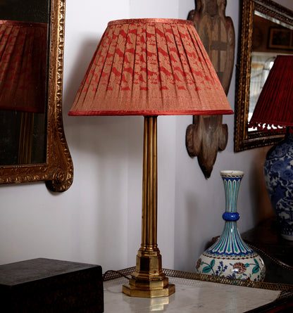 Cluster Column Lamp - Antique Brass