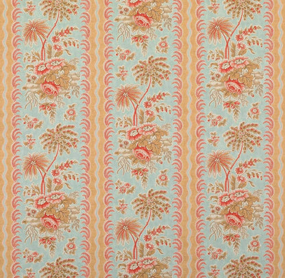 Coromandel - Blue / Coral