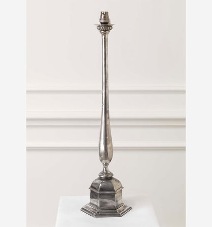 Kilvert Lamp - Antique Silver