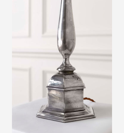 Kilvert Lamp - Antique Silver