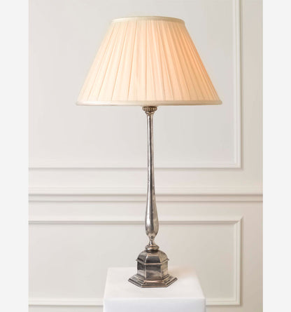 Kilvert Lamp - Antique Silver