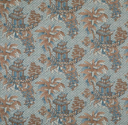 Mandalay - Blue / Flax