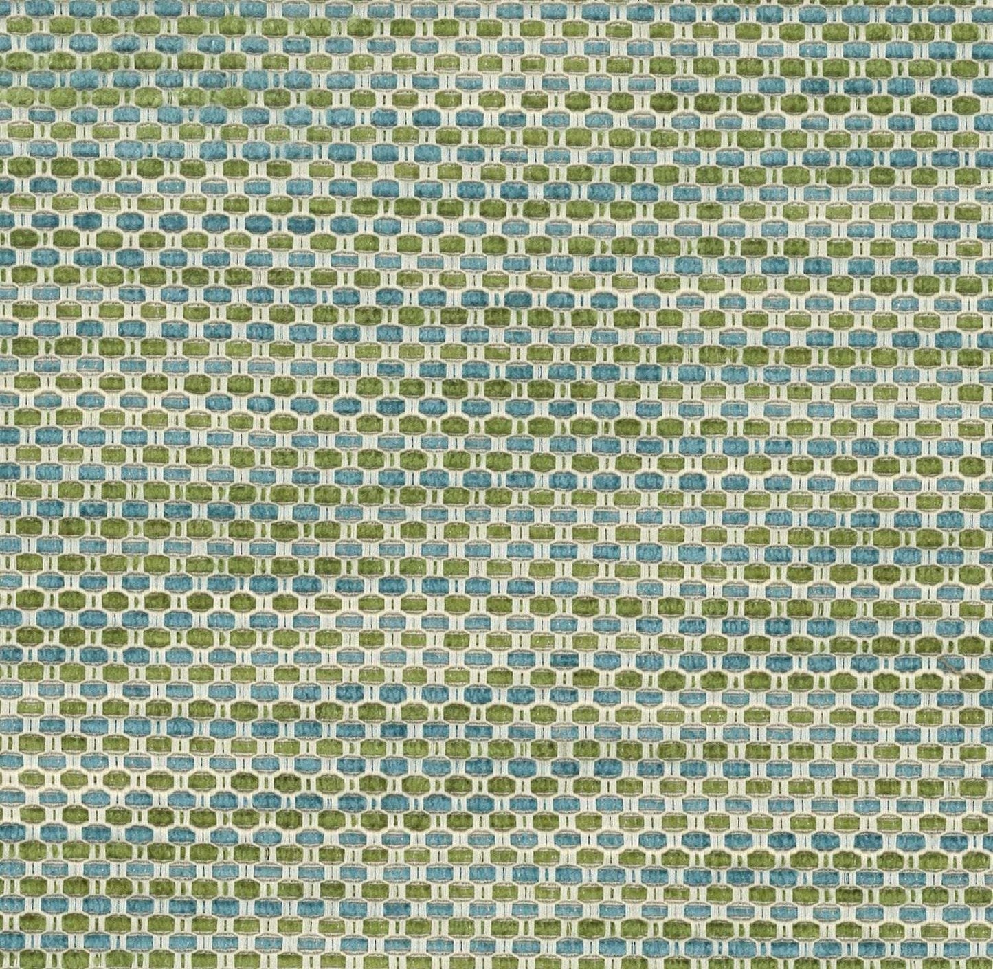 Rattan - Vert / Azure